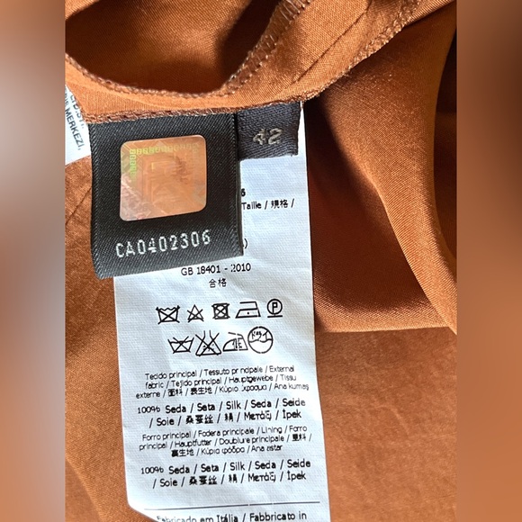 Fendi Brown lightweight pants. - Picture 5 of 9